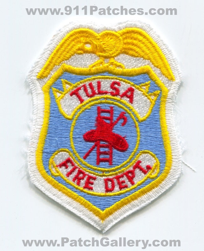 Tulsa Fire Department Patch Oklahoma OK