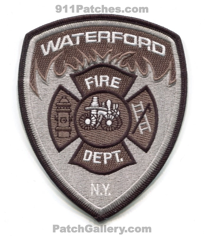 Waterford Fire Department Patch New York NY