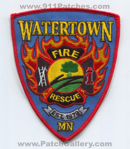 Watertown Fire Rescue Department Patch Minnesota MN
