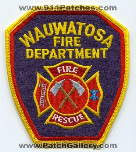 Wauwatosa Fire Rescue Department Patch Wisconsin WI