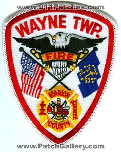 Wayne Township Fire Department Wayne County Patch Indiana IN