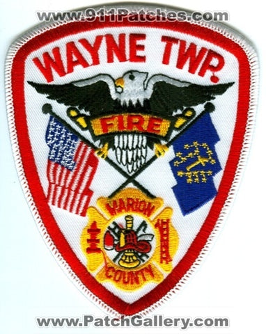 Wayne Township Fire Department Wayne County Patch Indiana IN