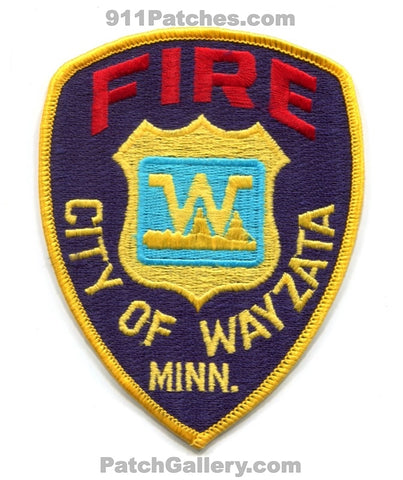 Wayzata Fire Department Patch Minnesota MN