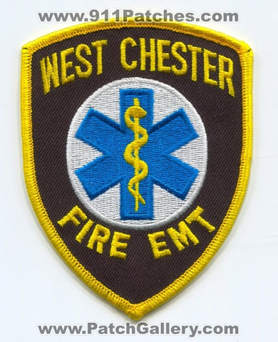 West Chester Fire Department EMT Patch Pennsylvania PA