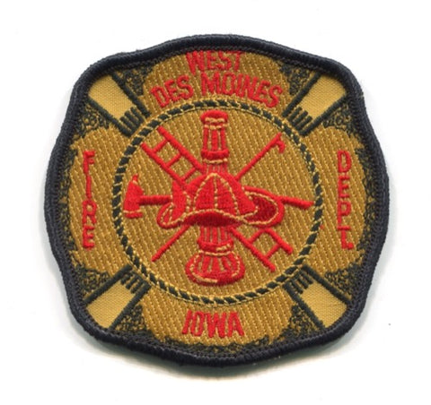 West Des Moines Fire Department Patch Iowa IA