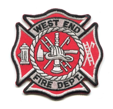 West End Fire Department Patch Oklahoma OK
