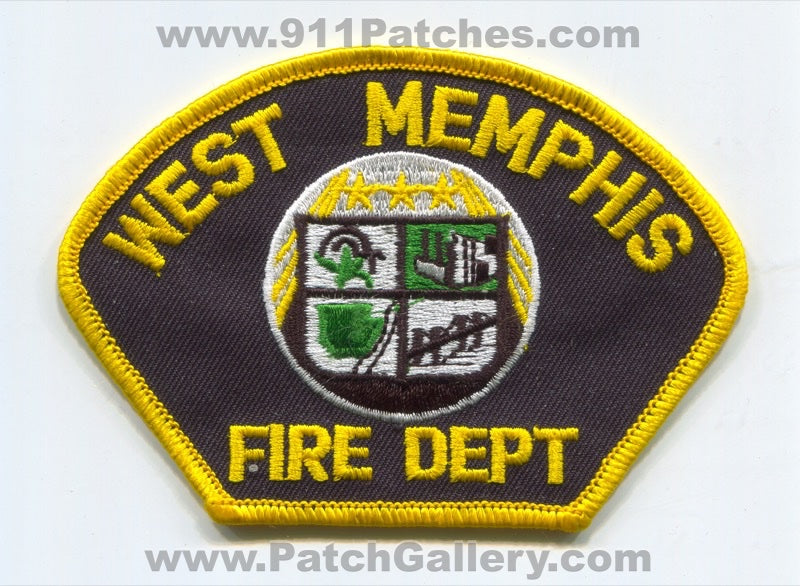 West Memphis Fire Department Patch Arkansas AR
