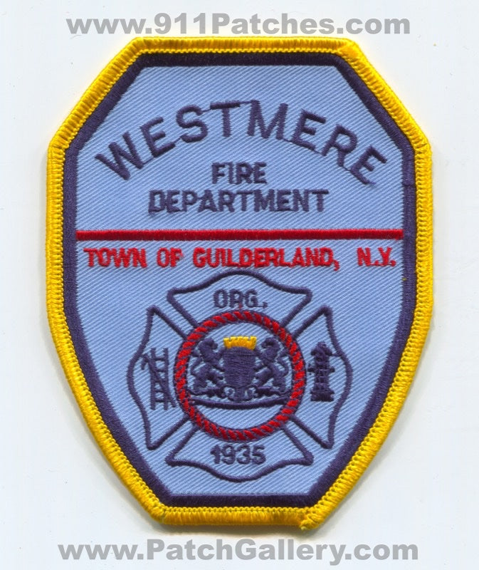 Westmere Fire Department Guilderland Patch New York NY