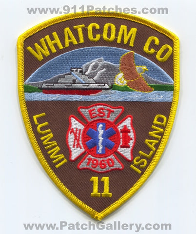 Whatcom County Fire District 11 Lummi Island Patch Washington WA