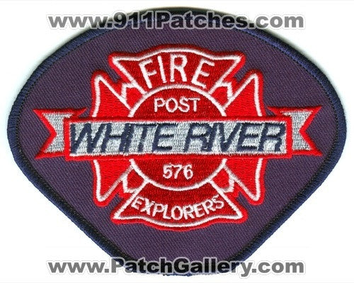 White River Fire Explorers Post 576 Patch Washington WA