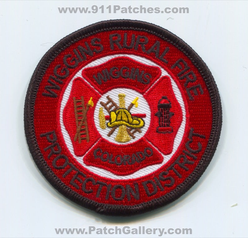 Wiggins Rural Fire Protection District Patch Colorado CO