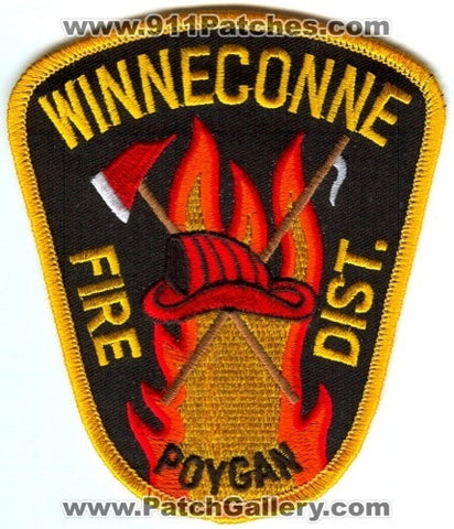 Winneconne Poygan Fire District Patch Wisconsin WI