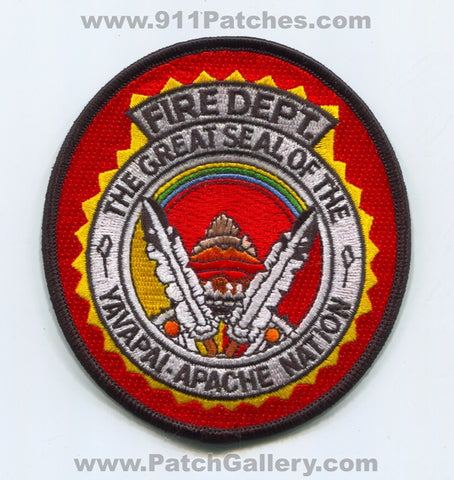 Yavapai Apache Nation Fire Department Patch Arizona AZ