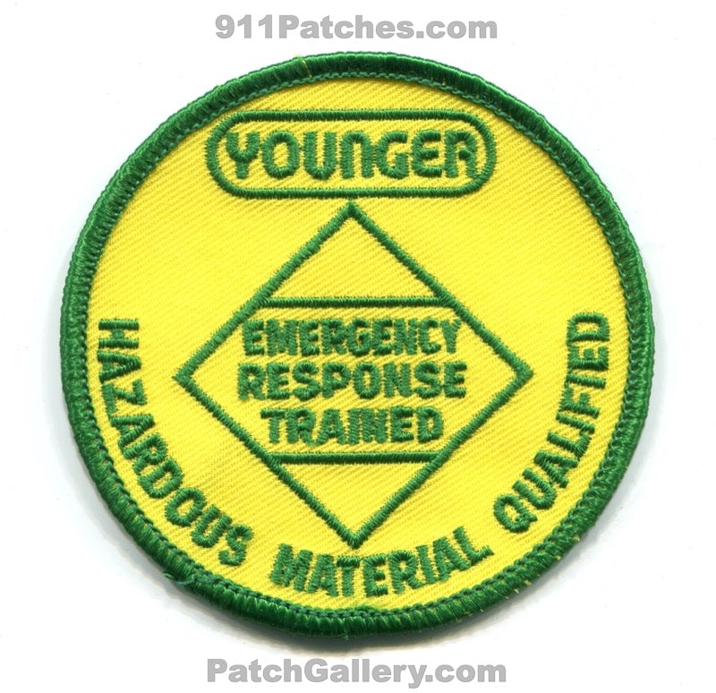 Younger Tank Cleaning HazMat Emergency Response Fire Patch Texas TX