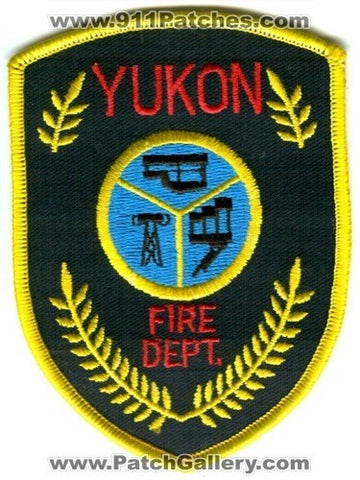 Yukon Fire Department Patch Oklahoma OK