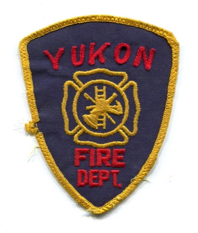 Yukon Fire Department Patch Oklahoma OK